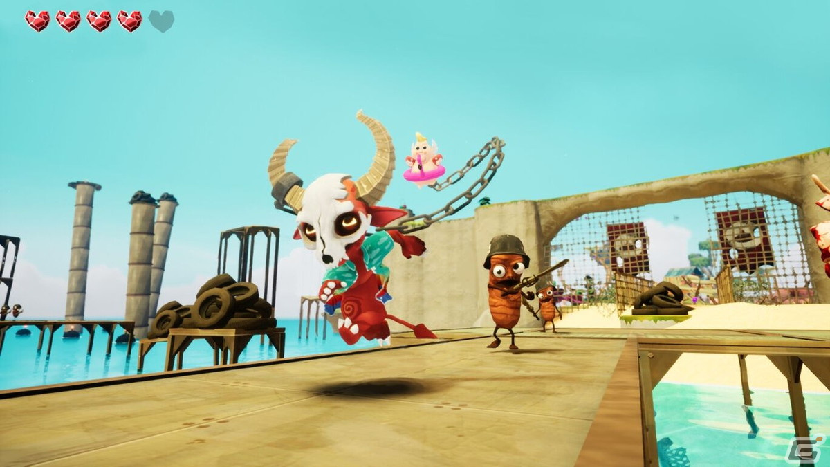 「Hell Pie」のPS5/PS4/Switch版が発売！悪趣味な悪魔のネイトとなって大冒険を繰り広げる3DアクションADVの画像4