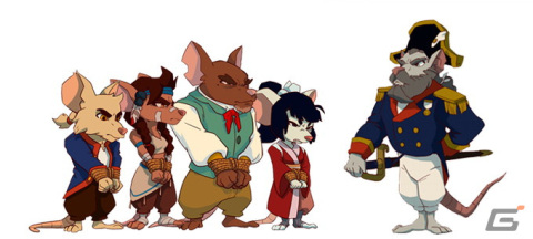 手描きアニメーションが特徴的なメトロイドヴァニアADV「Curse of the Sea Rats」がコンシューマーで配信開始！の画像2