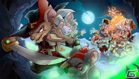 手描きアニメーションが特徴的なメトロイドヴァニアADV「Curse of the Sea Rats」がコンシューマーで配信開始！の画像3