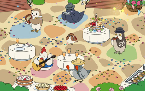 とりによる演奏会を楽しめる放置ゲーム「とりのおと」が4月14日に配信!ユーザー同士で協力して演奏会を盛り上げよう
