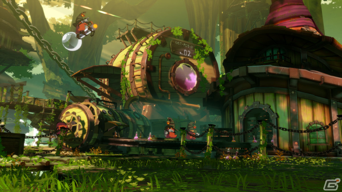 「GUILTY GEAR -STRIVE-」に「ベッドマン？」が参戦！ファンタジー調の新ステージ「Fairy's Forest Factory」も登場の画像6