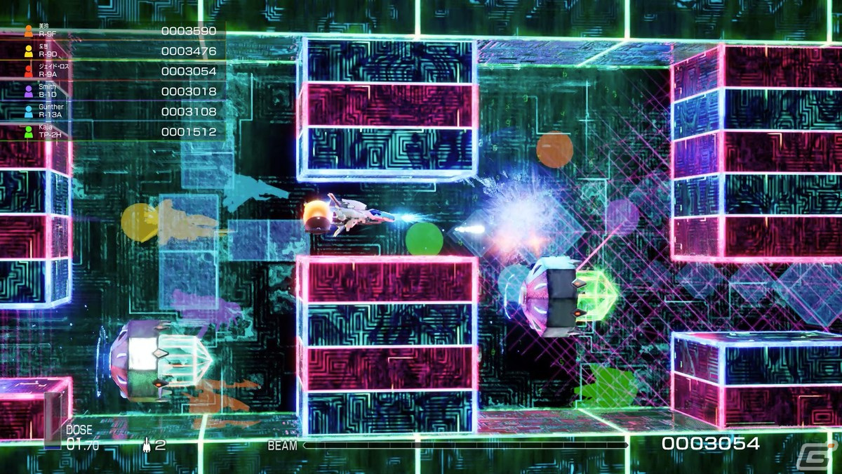 PS4版「R-TYPE FINAL 2」で競技用ステージのオンライン機能を追加するメジャーアップデート（Ver.2.0.0）が配信！の画像3