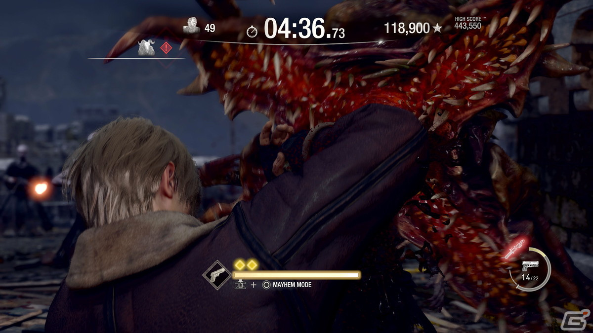「バイオハザード RE:4」次々に現れる敵を倒しハイスコアを目指せ！無料DLC「ザ・マーセナリーズ」が配信開始の画像11