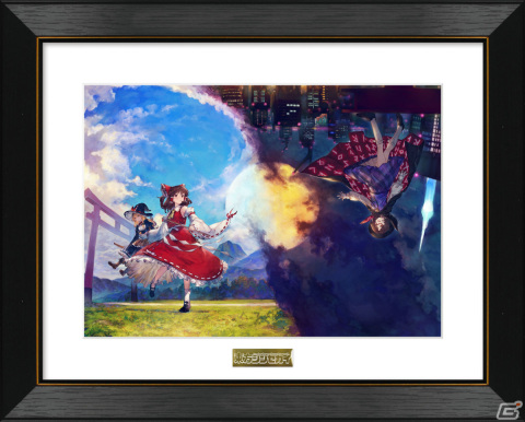 「東方シンセカイ」が第二十回博麗神社例大祭に出展！べにたま氏によるパッケージイラストの特製カードを配布の画像2