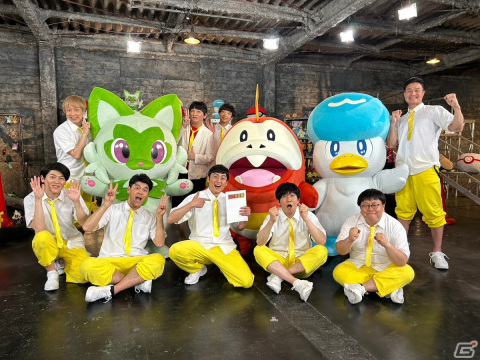 アニメ新シリーズ「ポケットモンスター」のリコとロイ、ニャオハがテレビ東京新入社員の応援に駆け付けの画像4