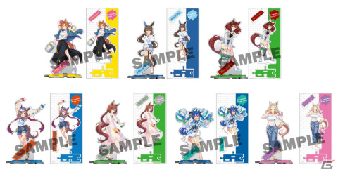 「ウマ娘 プリティーダービー」NAMCO Promotion secondが開催！各ショップで描き下ろしイラストグッズが登場の画像9