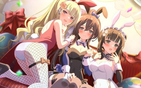 「アサルトリリィ Last Bullet」バニーコスチュームの雨嘉と千香瑠、高嶺が登場！イベント「魅惑のバニーセレクション」が開催