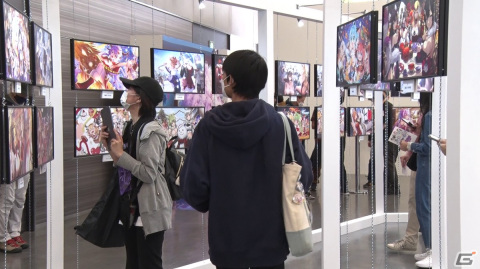 「放置少女」公式アートギャラリー「少女雅廊at秋葉原」のイベントレポートが公開！イベントビジュアルや公式イラストなど計151点を展示の画像10