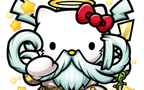 「コトダマン」にてハローキティとのコラボキャラ「★6 にゅわキティ」がもらえるイベントが開催！