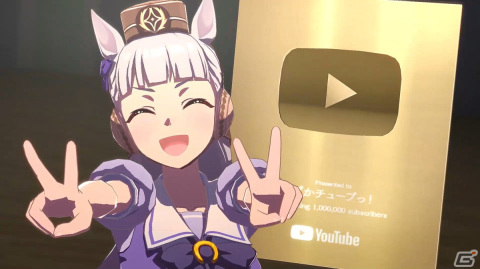 「ウマ娘 プリティーダービー」公式YouTubeチャンネル「ぱかチューブっ!」の登録者数が100万人を突破！の画像2