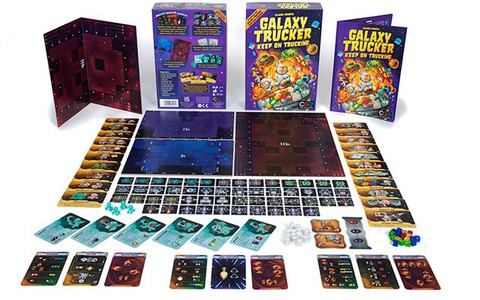宇宙へ挑むボードゲーム「ギャラクシートラッカー」の拡張セット「キープ・オン・トラッキング」日本語版が5月上旬に発売！