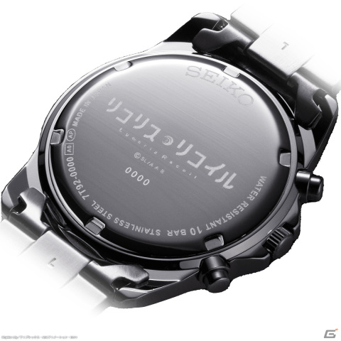 TVアニメ「リコリス・リコイル」と「SEIKO」のコラボレーションウォッチがANIPLEX+で予約受付中の画像8