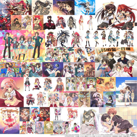 「いとうのいぢ展 ぜんぶ！」が7月15日より兵庫と東京で順次開催！「灼眼のシャナ」「涼宮ハルヒ」をはじめ200点以上のイラストを展示の画像2