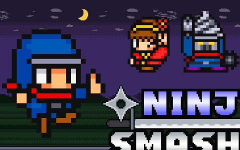 連続切りで敵を切りさけ！爽快忍者2Dアクション「ニンジャスマッシャー！」が4月27日よりSwitchで配信開始