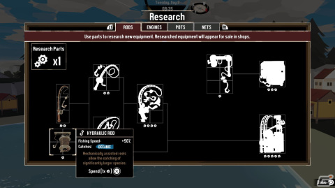 ダーク釣りゲーム「DREDGE」序盤の流れやゲームの操作方法、資金調達の方法が公開!の画像8