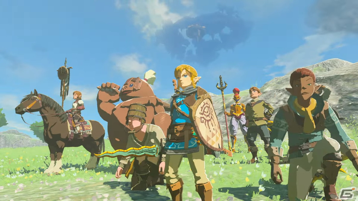 「ゼルダの伝説 ティアーズ オブ ザ キングダム」3rdトレーラーが公開！新能力で戦うリンクの姿や仲間との共闘シーンに注目の画像4