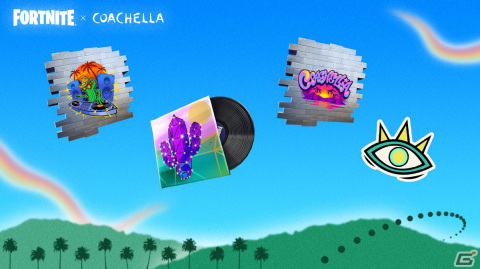 「フォートナイト」にてミュージックとアートの祭典「Coachella」とのコラボが再び!Coachella島やコラボアイテムが登場の画像10