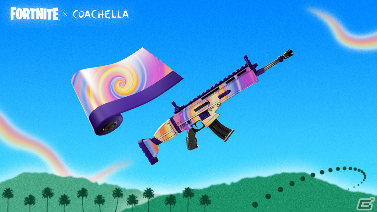 「フォートナイト」にてミュージックとアートの祭典「Coachella」とのコラボが再び！Coachella島やコラボアイテムが登場の画像12