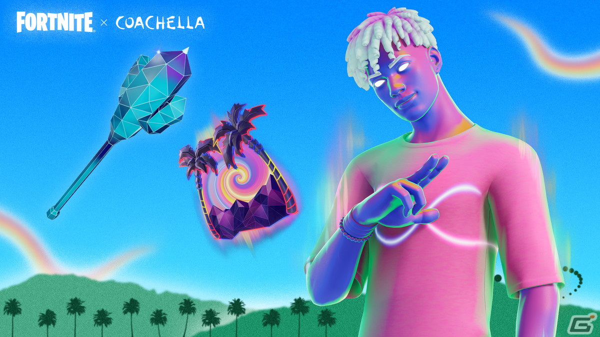 「フォートナイト」にてミュージックとアートの祭典「Coachella」とのコラボが再び！Coachella島やコラボアイテムが登場の画像15