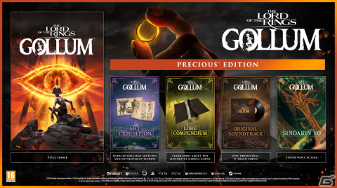 「The Lord of the Rings: Gollum」限定コンセプトアートなどが付属するプレシャス版の情報が公開！の画像2