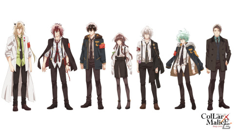 「劇場版 Collar×Malice -deep cover-」ティザー予告と第二弾キービジュアルが解禁！16キャラのアニメ版ビジュアルもの画像2