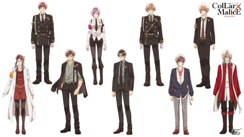 「劇場版 Collar×Malice -deep cover-」ティザー予告と第二弾キービジュアルが解禁！16キャラのアニメ版ビジュアルもの画像3