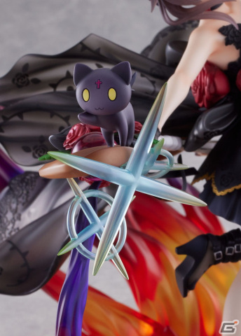 めぐみん 漆黒の薔薇ドレス「この素晴らしい世界に祝福を!」 1/7 フィギュア このすば』漆黒の薔薇ドレス姿のめぐみんが1/7スケールフィギュアに