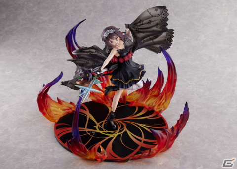 アニメ「この素晴らしい世界に祝福を！」よりめぐみんを漆黒の薔薇ドレスで1/7スケールフィギュア化！の画像14