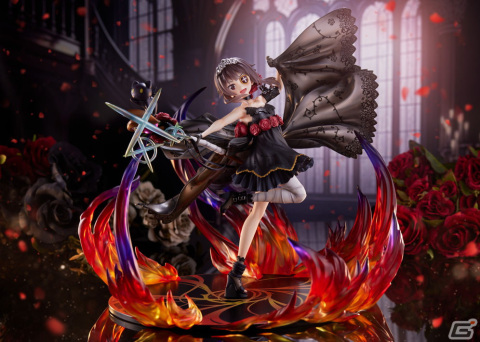 めぐみん 漆黒の薔薇ドレスver. 1/7スケールフィギュア このすば!『めぐみん 漆黒の薔薇ドレス衣装』フィギュア予約限定