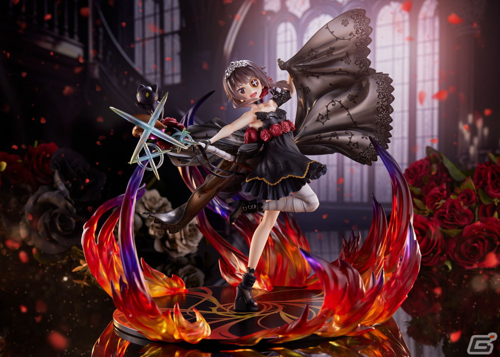 めぐみん 漆黒の薔薇ドレスver. 1/7スケールフィギュア