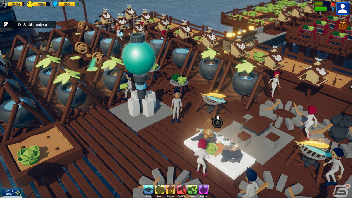 海上に理想の拠点を築く癒しのコロニーシム「Havendock」の早期アクセスがSteamにて4月20日より開始！の画像2