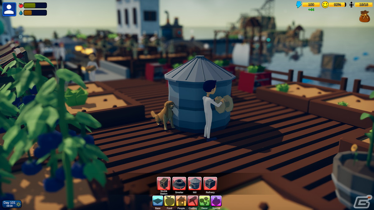 海上に理想の拠点を築く癒しのコロニーシム「Havendock」の早期アクセスがSteamにて4月20日より開始！の画像3