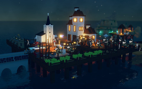 海上に理想の拠点を築く癒しのコロニーシム「Havendock」の早期アクセスがSteamにて4月20日より開始！