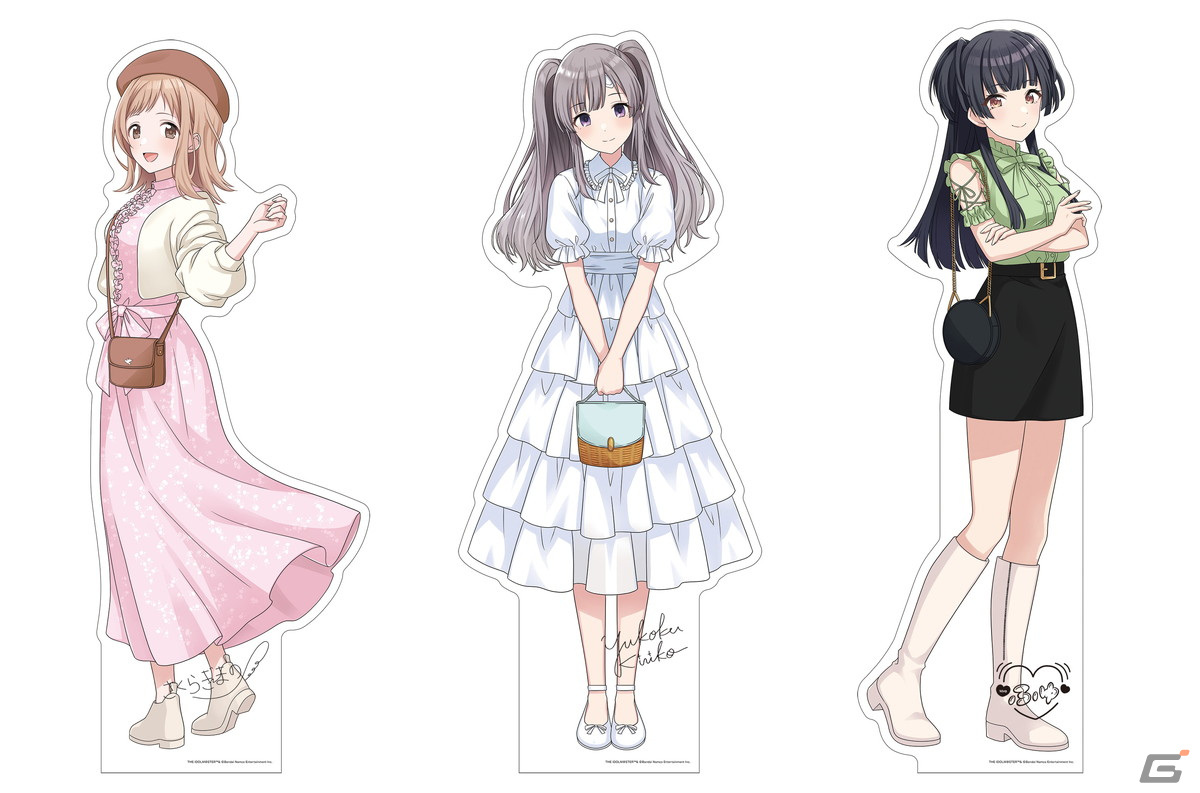 シャニマス」より櫻木真乃、幽谷霧子、黛冬優子の描きおろしイラストを