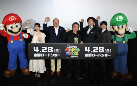 「ザ・スーパーマリオブラザーズ・ムービー」ジャパンプレミアのイベントレポートが公開！ 映画“マリオ”の日米クリエイターが集結