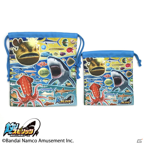 「釣りスピリッツ」3Pミニタオルやポケットポーチなど新グッズ4種が発売！ホホジロザメやモンスターアンコウが描かれたデザインにの画像7