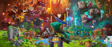 「Minecraft Legends」がリリース！クロスプラットフォームでマルチプレイ可能なアクション・ストラテジーゲームの画像1