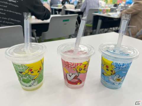 「ポケモン フラッペ」試飲会レポート：ニャオハ、ホゲータ、クワッスをイメージした3種のフレーバーを、GWに楽しもう！の画像3