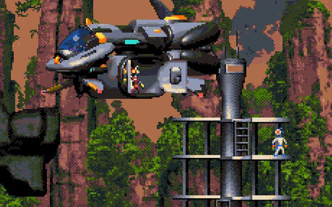 地球外生命体から探査チームを守るレトロ風ACT「Moons of Darsalon」がSteamで配信！スペインの著名音楽DJによる力作