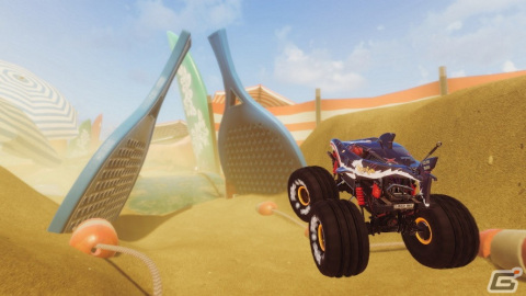 おもちゃの自動車でオフロードを疾走！「スーパートイカーズオフロード」のPS4版が配信開始の画像4