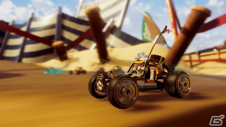 おもちゃの自動車でオフロードを疾走！「スーパートイカーズオフロード」のPS4版が配信開始の画像2