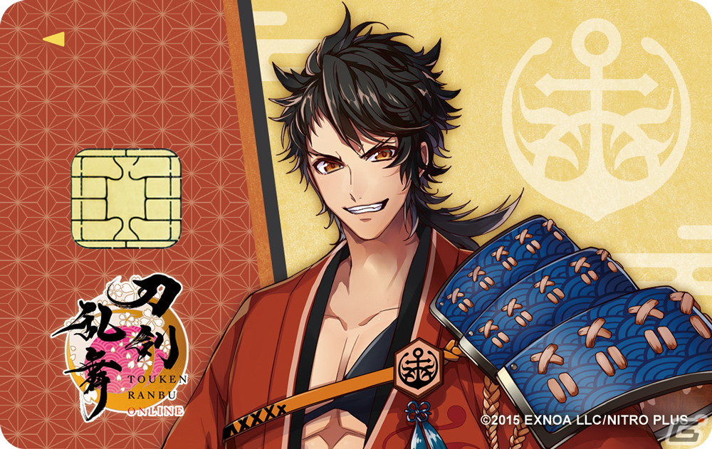 刀剣乱舞ONLINE」のキャラクターをデザインしたDMM JCBカードが登場