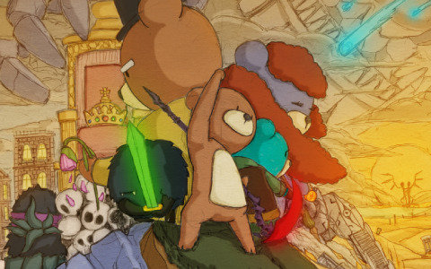 「ブレイブエドゥアルド:テディベアの冒険物語」のデモ版がSteamで配信！テディベアとなって手描き風マップを進む2DオープンワールドRPG