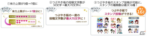 「天下統一恋の乱 Love Ballad」アイテムの料金形態に月額プランが登場！つぶやき板のスタンプ投稿など入会者限定の機能拡張もの画像5