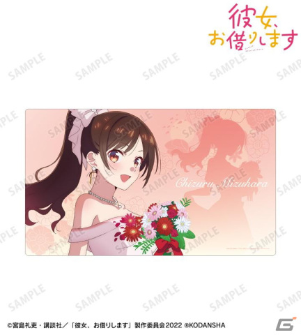 TVアニメ「彼女、お借りします」第2期の描き下ろしイラスト 花びらドレスver.のグッズ各種がAMNIBUSで登場！の画像11