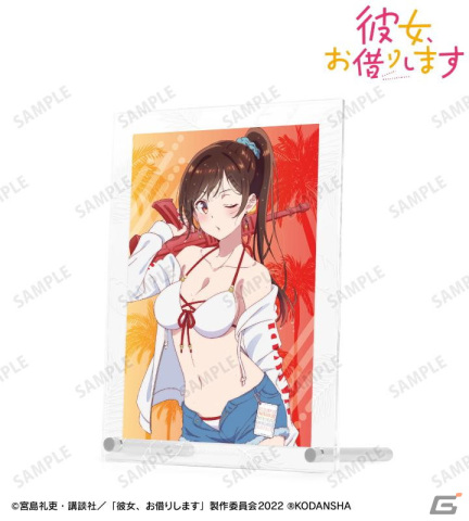 TVアニメ「彼女、お借りします」第2期の描き下ろしイラスト 花びらドレスver.のグッズ各種がAMNIBUSで登場！の画像19