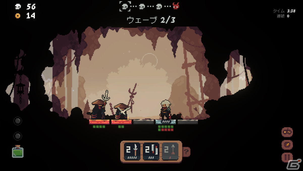 Steam「Shogun Showdown」が日本向けに発売決定！デッキ構築要素を備えた和風ローグライクゲームの画像6