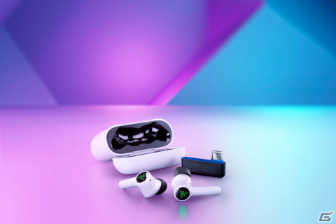 RazerよりPS5公式ライセンス取得のワイヤレスイヤホン「Razer Hammerhead HyperSpeed for PlayStation(R)5」など3製品が4月27日に発売の画像1