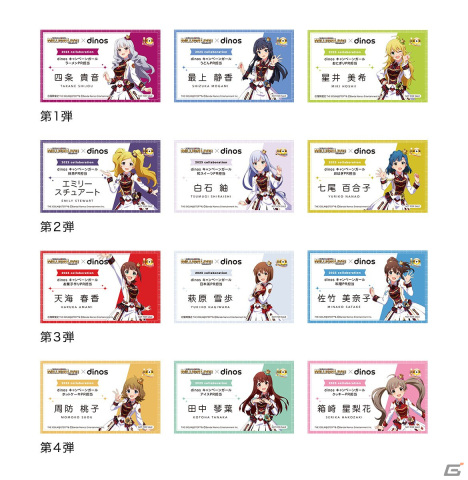 ディノスと「アイドルマスター ミリオンライブ！」のコラボキャンペーンが5月1日スタート！12名のアイドルがキャンペーンガールにの画像8