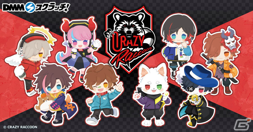 CR　クレイジーラクーン　DMM　グッズ　他 CR クレイジーラクーン DMM グッズ 他 （CR DMMスクラッチ Crazy